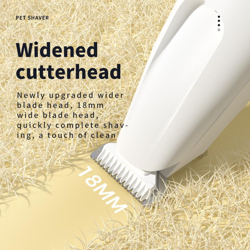 EasyGroom Cordless - Rechargeable Pet Hair Trimmer Kit, Pet Paw Trimmer, Cordless and Quiet Dog Trimmer.