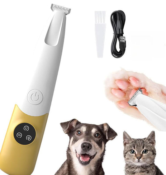 EasyGroom Cordless - Rechargeable Pet Hair Trimmer Kit, Pet Paw Trimmer, Cordless and Quiet Dog Trimmer.